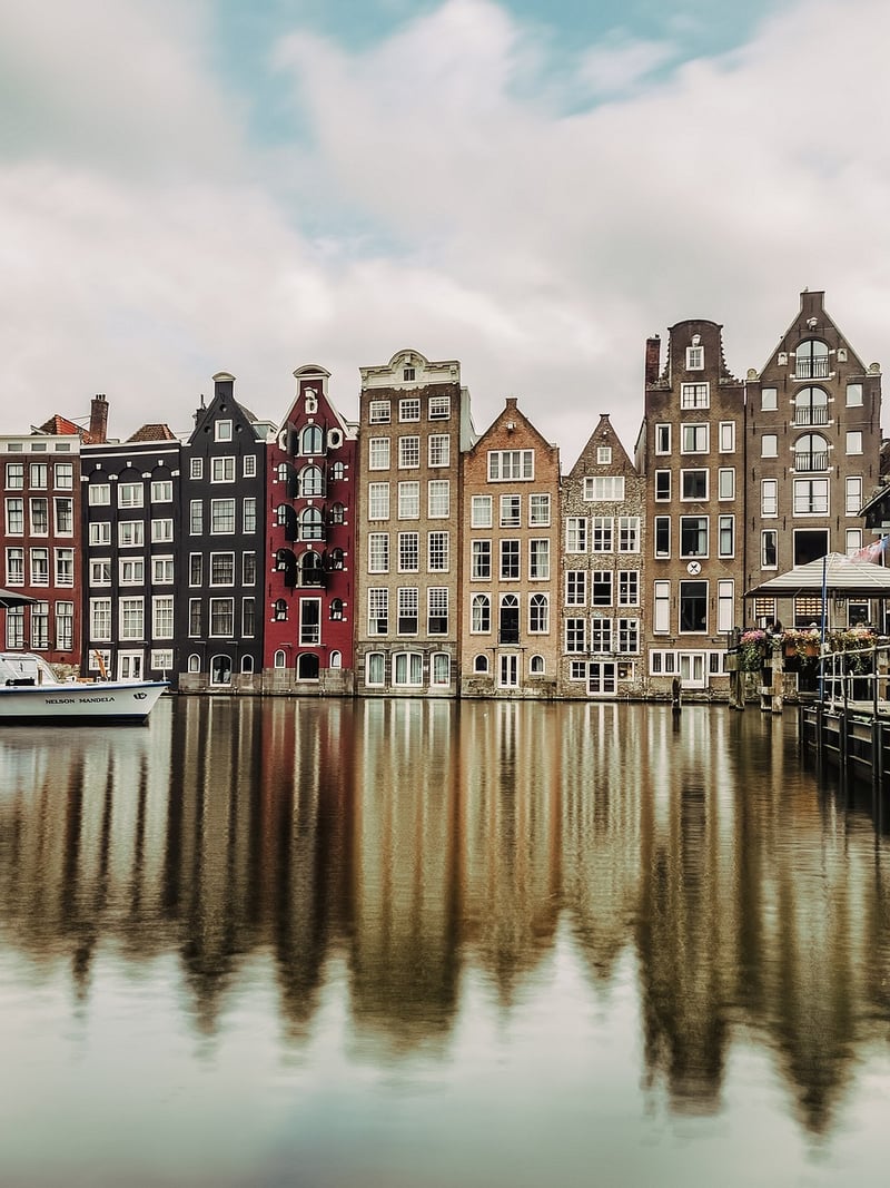 Map of Amsterdam, Netherlands